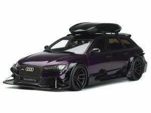 ▲超希少！Black！世界限定999台！GT-Spirit 1/18 AUDI アウディ RS6 Avant (C7) Body Kit GT864