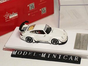 ▲限定品！White！Fuelme 1/64 ポルシェ Porsche 911 993 RWB RAUH-Welt 新品