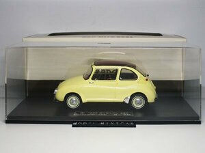 ▲入手困難！エブロ 1/18 スバル Subaru 360 1958 Yellow EBBRO