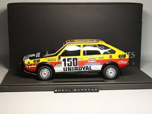 ▲最後1台！世界限定250台！Top Marques 1/18 Renault Re 20 Paris Dakar 1982 Rally Winner #150 新品