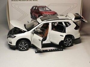 ▲入手困難！NISSAN特注 1/18日産 X-Trail X TRAIL SUV 白 2018 新品