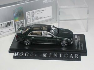 ▲入手困難！Green！世界限定！Almost Real 1/64 BENZ メルセデスベンツ マイバッハ W223 MAYBACH S CLASS 新品 AR