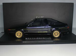 ▲世界限定99台！Resin Model！黑！IVY 1/18 モデラーズ Toyota AE86 TRUENO Original Edition イニシャルD 頭文字D 新品