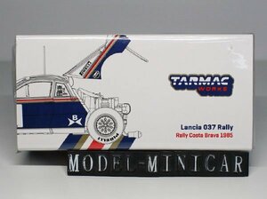▲超希少！限定品！Tarmac Works 1/64 Lancia 037 Rally Rally Costa Brava 1985 T64P-TL002-85RCB04 TW 新品