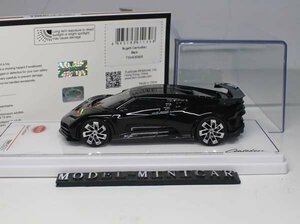 ▲入手困難！TSM 1/43 ブガッティ BUGATTI Bugatti Centodieci Black TSM430668 新品