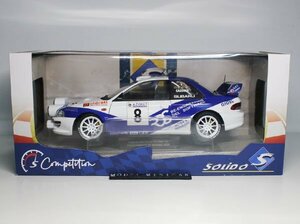 ▲入手困難！SOLIDO 1/18 SUBARU IMPREZA S5 WRC99 WHITE RALLY AZIMUT DI MONZA 2000 新品