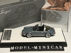 ▲世界限定999台！Grey！Singer 1/64 ポルシェ Porsche 911 Singer Targa 新品 930 964 RWB