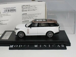 ▲超希少！白！LCD 1/64 レインジローバー RANGE ROVER SUV 2023 ランドローバー 新品