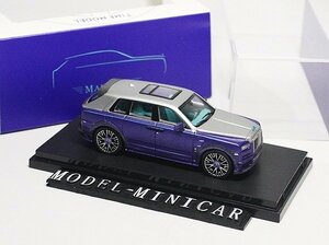 ▲超希少！限定品！青！TM 1/64 ロールスロイス Rolls Royce Cullinan Mansory RR