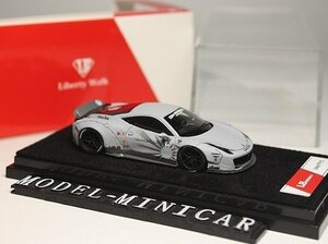 ▲超絶版！LBWK特注品！1/64 フェラーリ Ferrari 458 Italia LB Works Liberty Walk Duck Tail Zero Fighter 零式戦闘機 Matt Grey 限定品