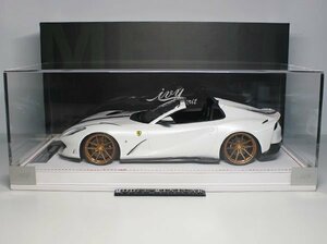 ▲超絶版！貴重な！Pearl White！世界限定50台！IM 1/18 812 GTS Novitec Rosso N-Largo 新品 Resin Model