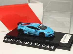 ▲入手困難！世界699台！LB Works 1/64 ランボルギーニ LP610-4 Huracan ウラカン Liberty Walk Baby Blue 限定品