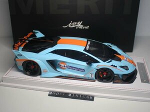 ▲入手困難！Gulf！世界限定99台！IM 1/18 ランボルギーニ Aventador アヴェンタドール 700GT EVO LP700 新品 Resin Model