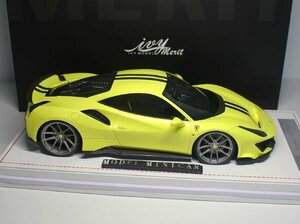 ▲最後1台！Acid Green！世界限定66台！IM 1/18 フェラーリ Ferrari 488 Pista Novitec Rosso 新品 Resin Model