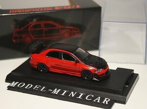 ▲入手困難！TE37！CM 1/64 ランサーエボリューション Mitsubishi Lancer EVO IX 9 Voltex 赤