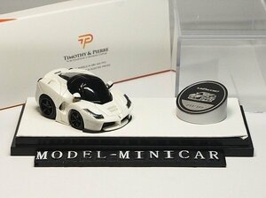 ▲世界限定399台！TP 1/64 ラフェラーリ Ferrari LaFerrari F70 Q 白 新品