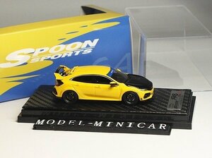 ▲超絶版！世界限定399台！ HONDA 1/64 ホンダ Honda Civic シビックType R タイプ R 無限 FK8 Mugen Spoon Sport 新品