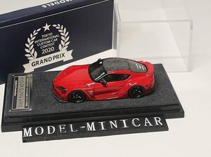 ▲超絶版！赤！HKS！世界499台！EM 1/64 Toyota トヨタ Supra スープラ GR Aero A90 新品