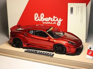▲最後1台！世界20台！LB特注品 1/18 フェラーリ Ferrari F430 430 LB Works Liberty Walk LB Performance Metallic Red