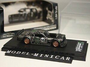 ▲超希少！YMODEL 1/64 フォード Ford Mustang マスタング Hoonigan Wide Body 限定品 Resin Model