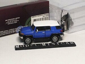 ▲超希少！BLUE！限定品！BM 1/64 Toyota トヨタ LAND CRUISER ランドクルーザー FJ Cruiser 新品