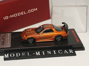 ▲入手困難！Orange！Ignition Model 1/64 アテンザ MAZDA RX-7 (FD3S) RE 雨宮 IG 新品