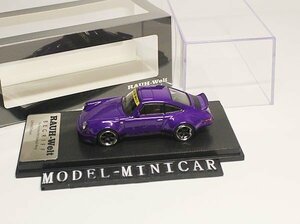 ▲超貴重な！Purple！RWB特注品 1/64 ポルシェ Porsche 911 930 RWB Rotana RAUH-Welt 新品