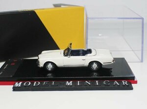 ▲超希少！白！世界限定499台！ScaleMini 1/64 メルセデス ベンツ Benz SL280 新品 Resin Model