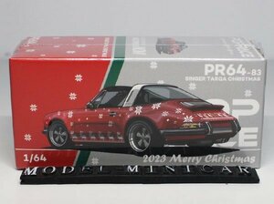 ▲超希少！Xmax！世界限定！POPRACE 1/64 ポルシェ Porsche 911 964 930 Singer Targa 新品