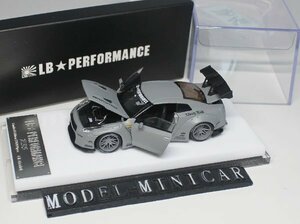 ▲全開閉！Matt Grey！金属製！OT 1/64 日産 NISSAN GT-R R35 LB Works Liberty Walk LBWK 新品