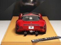 ▲最後1台！超貴重な！Midterm Type！世界限定66台！DM 1/18 アルファロメオ Alfa Romeo Tipo 33/2 Stradale 新品 Resin Model_画像3