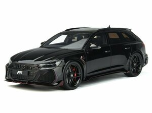 ▲超希少！Black！世界限定999台！GT-Spirit 1/18 AUDI アウディ RS6 ABT C8 Night Black - 2021 GT868