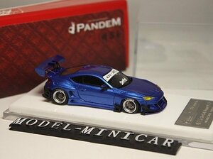 ▲超絶版！世界限定999台！Fuelme 1/64 スバル Subaru BRZ (ZC6) PANDEM パンデム V3.5 Rocket Bunny 青 86 GT86