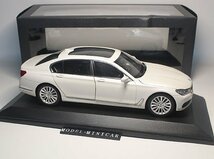 ▲全開閉！金属製！BMW特注 1/18 BMW 7 750Li 白 760_画像4