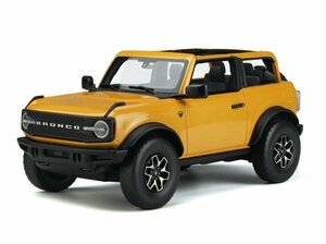 ▲入手困難！世界限定999台！GT-Spirit 1/18 Ford フォード BRONCO Badlands - Cyber Orange - 2021 GT858 新品