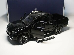 ▲超希少！全開閉！NOREV 1/18 メルセデスベンツ BENZ X-KLASSE Pick Up 黑 新品