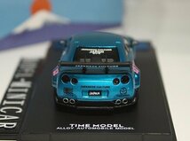 ▲SAKURA！限定品！High Rear Wing！TM 1/64 日産 NISSAN GT-R R35 LB Works Liberty Walk Zero Fighter サクラ 新品_画像4