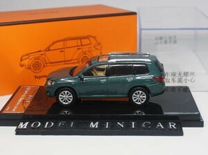 ▲超希少！Green！限定品！GCD 1/64 トヨタ Toyota Highlander 新品