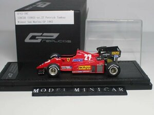 ▲入手困難！GP43-39C！世界限定500台！GP Replicas 1/43 フェラーリ Ferrari 126 C2B Winner 1983 #27 新品 F1