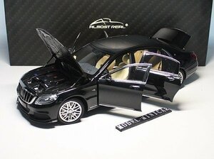 ▲限定品！Almost Real 1/18 BENZ メルセデスベンツ マイバッハ MAYBACH Brabus ブラバス 900 S CLASS 黑 AR