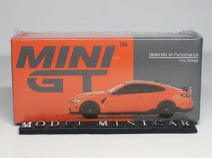 ▲超希少！MINIGT 1/64 BMW M4 M-Performance (G82) Fire Orange MGT00526-CH LHD 新品 MINI GT
