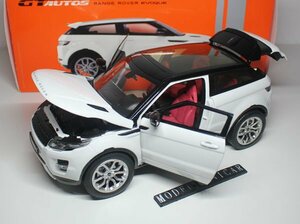 ▲入手困難！白！GTA 1/18 レンジローバー EVOQUE ブラック 新品