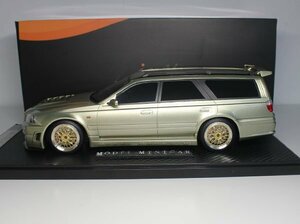 ▲超希少！Green！世界限定66台！IM 1/18 日産 NISSAN Stagea GTR R34 GT-R Wagon WC34 260RS ワゴン 新品 Resin Model