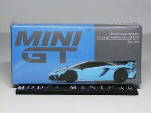 ▲超希少！MINIGT 1/64 Lamborghini LB Aventador GT EVO No.494 新品 MINI GT