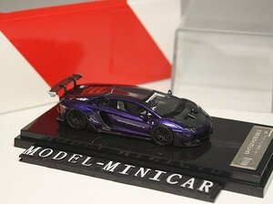 ▲超希少！Chameleon Purple！世界399台！LB Works 1/64 ランボルギーニ LP700-4 Liberty Walk アヴェンタドール 2.0 Zero Fighter