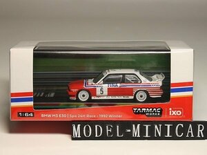 ▲超希少！Tarmac Works 1/64 BMW M3 E30 DTM Spa 24H Race 1992 Winner #5 新品