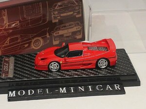 ▲入手困難！世界限定299台！YMODEL 1/64 フェラーリ Ferrari コーニング F50 赤 新品