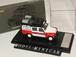 ▲超希少！Police！限定品！Master 1/64 ランドローバー LAND ROVER Defender 110 ディフェンダー 新品