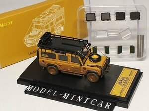 ▲Dirty Version！MASTER 1/64 Camel Trophy LAND ROVER Defender 110