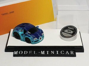 ▲世界限定399台！セラミックス！Blue！TP 1/64 ブガッティ BUGATTI ヴェイロン Veyron EB 16.4 2005 CAR 黑白 新品 Q Resin Model